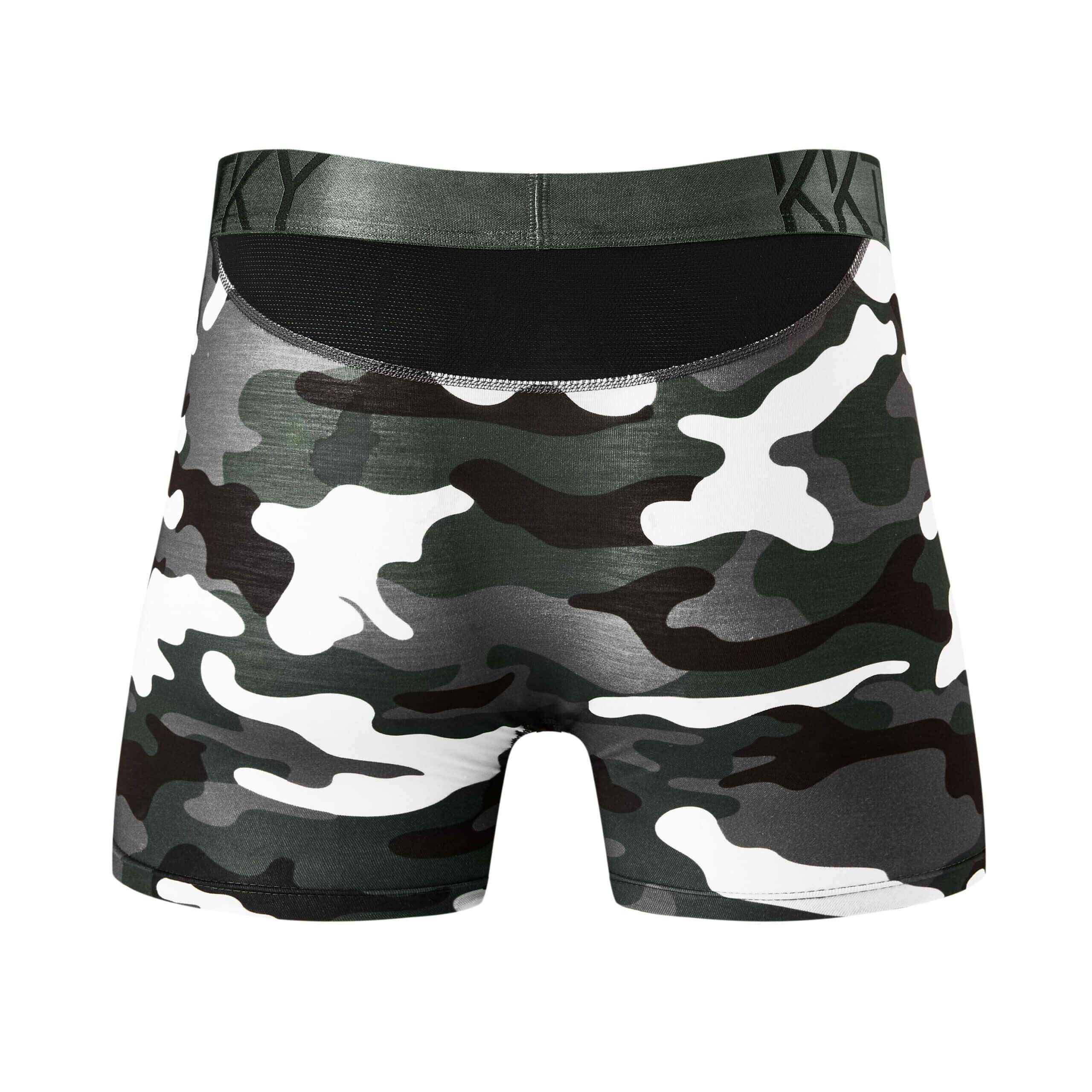 Pánske boxerky KKTKY Trunks Judášov tieň Maskáčové sivé 4 Pánske boxerky KKTKY Trunks Judášov tieň Maskáčové sivé – Obrázok 4