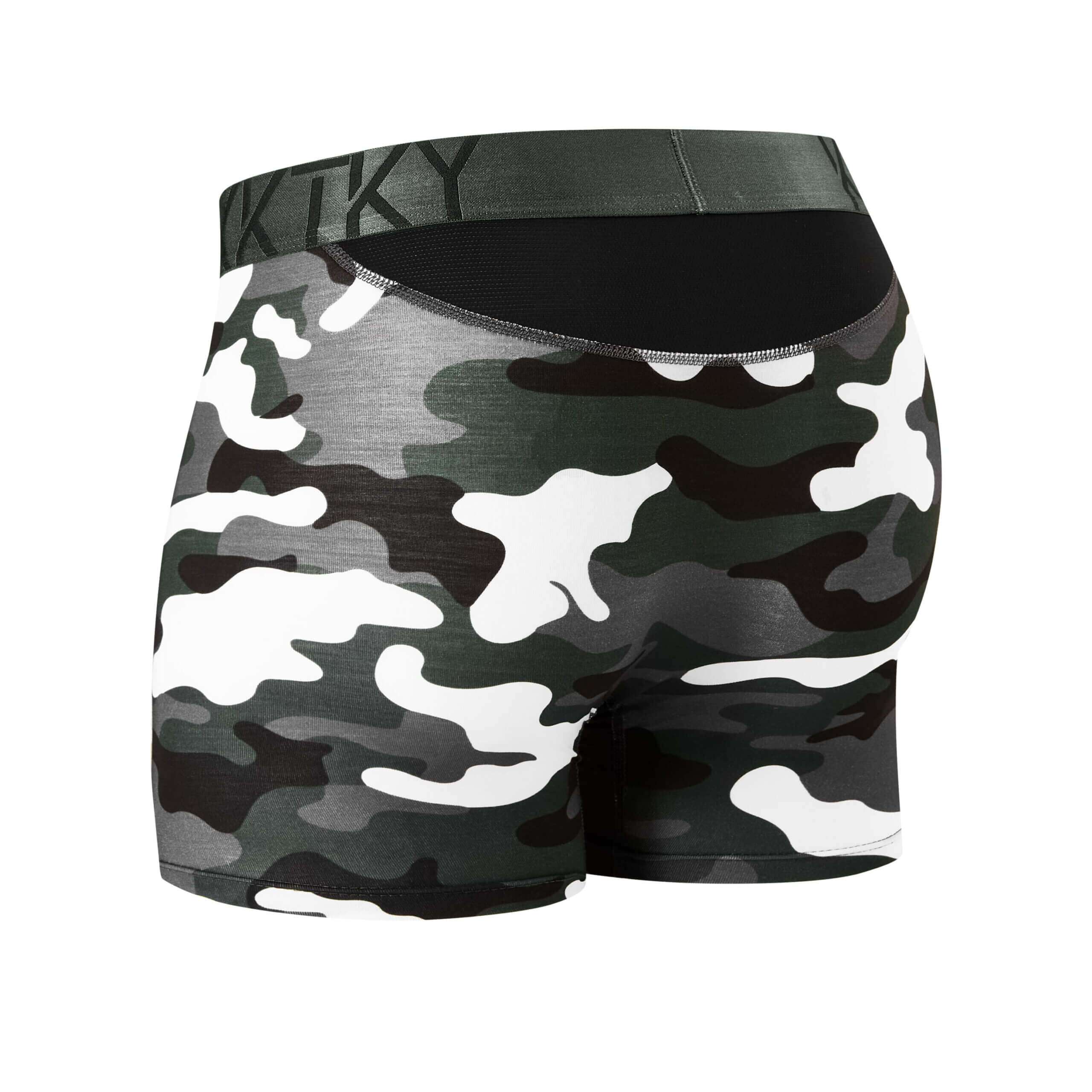 Pánske boxerky KKTKY Trunks Judášov tieň Maskáčové sivé 3 Pánske boxerky KKTKY Trunks Judášov tieň Maskáčové sivé – Obrázok 3