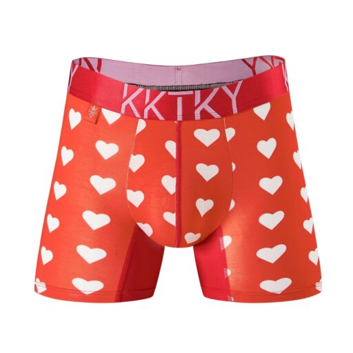 Pánske boxerky KKTKY Trunks Rajská láska Srdiečkové