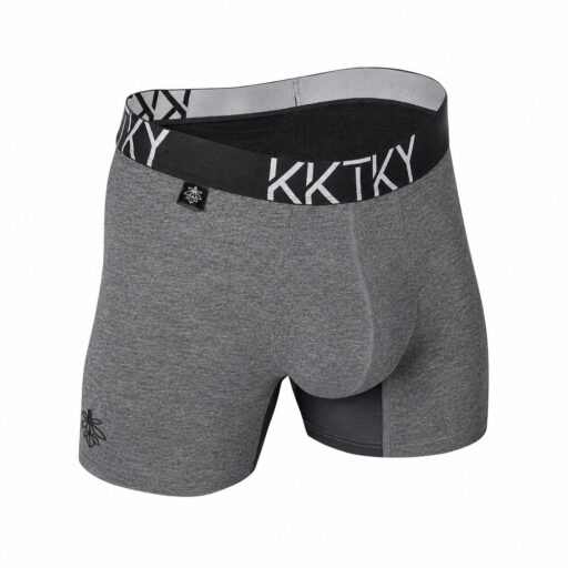 Alternative view of Pánske boxerky KKTKY Trunks Kainov hriech Sivo Čierne