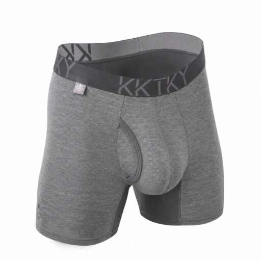 Alternative view of Pánske boxerky KKTKY Briefs Matuzalemov Chlp Sivé