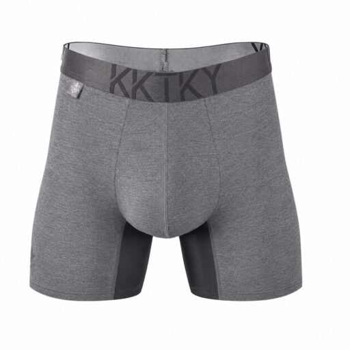 Pánske boxerky KKTKY Trunks Matuzalemov Chlp Sivé