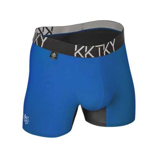 Alternative view of Pánske boxerky KKTKY Trunks Jonášova Veľryba Modré