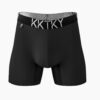 Pánske boxerky KKTKY Trunks Polnoc v Edene Čierne 23 KKTKY Black 1 Short Version min scaled 1