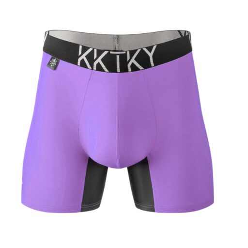 Pánske boxerky KKTKY Trunks Šalamúnove rúcho Fialové