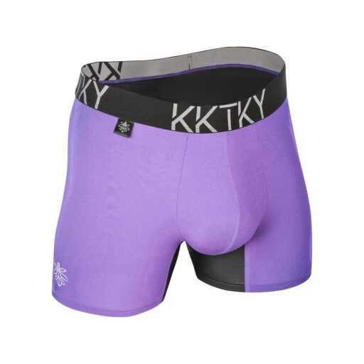 Alternative view of Pánske boxerky KKTKY Trunks Šalamúnove rúcho Fialové