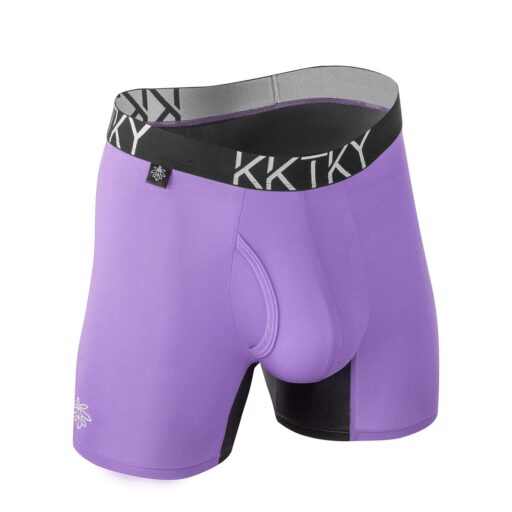 Alternative view of Pánske boxerky KKTKY Briefs Šalamúnove rúcho Fialové