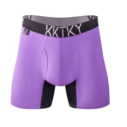 Pánske boxerky KKTKY Briefs Šalamúnove rúcho Fialové