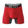 Pánske boxerky KKTKY Trunks Zakázané Ovocie Červené 46 KKTKY Red 1 Short Version New min scaled 1