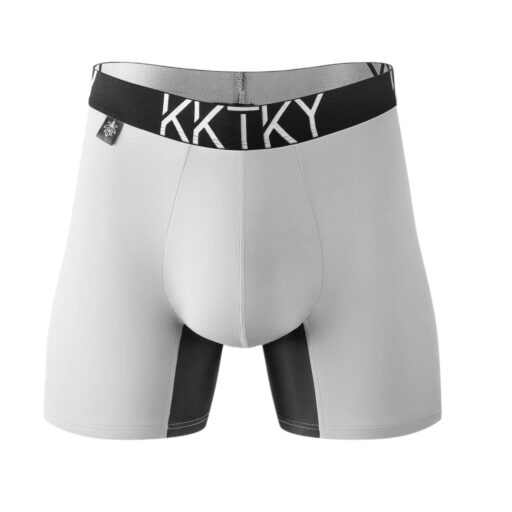 Pánske boxerky KKTKY Trunks Adamovo Rebro Biele