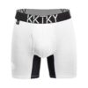 Pánske boxerky KKTKY Trunks Adamovo Rebro Biele 20 KKTKY White1