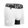 Pánske boxerky KKTKY Trunks Adamovo Rebro Biele 25 KKTKY White2 1