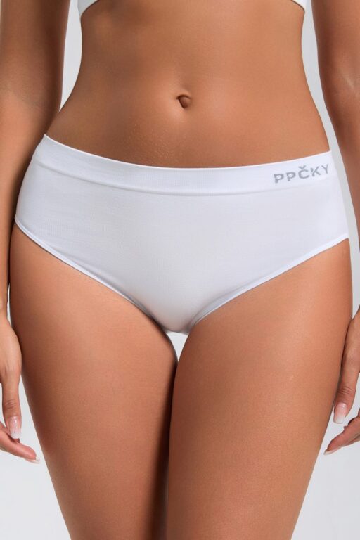 PPČKY SmoothLine Anjelske pierko Biele Full Brief