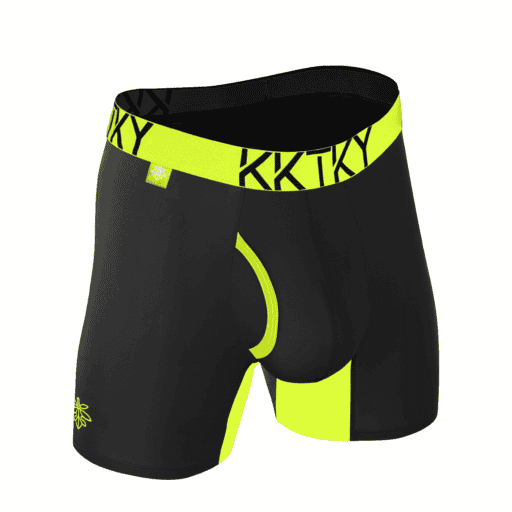 Alternative view of Pánske boxerky KKTKY Briefs Gabrielov lúč Neónová žltá