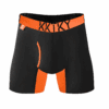 Panske boxerky KKTKY Briefs Horiaci ker Neonova oranzova v1