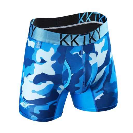 Alternative view of Pánske boxerky KKTKY Briefs Judášova vina Maskáčové modré